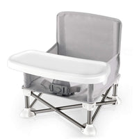 Adjustable Booster Seat – SnackSeat-Gray-State of Style
