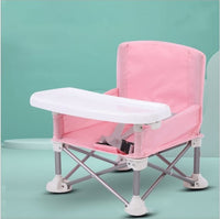 Adjustable Booster Seat – SnackSeat-Pink-State of Style