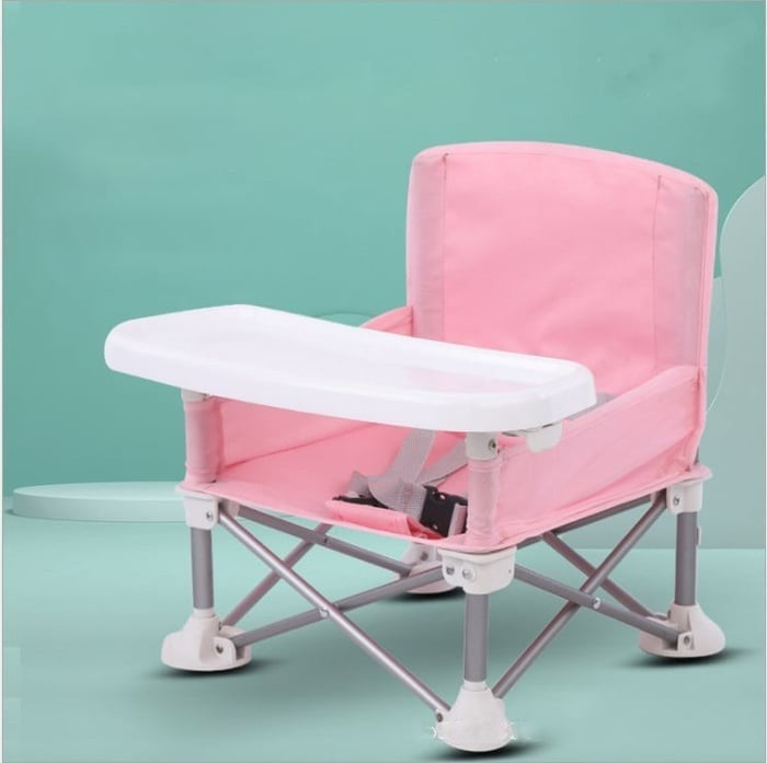 Adjustable Booster Seat – SnackSeat-Pink-State of Style