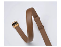 Adjustable Genuine Leather Belts for Women – Premium Waist Accessory-Black-State of Style