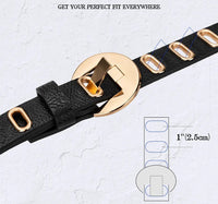 Adjustable Grunge-Punk Belt-Brown-100-State of Style