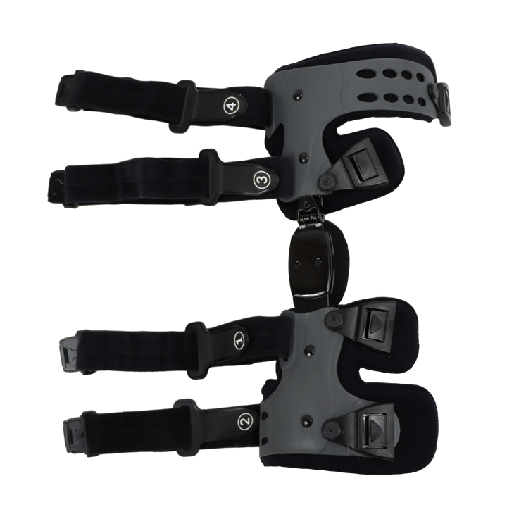 Adjustable Knee Brace – KneeEase-Black - Left Leg-State of Style