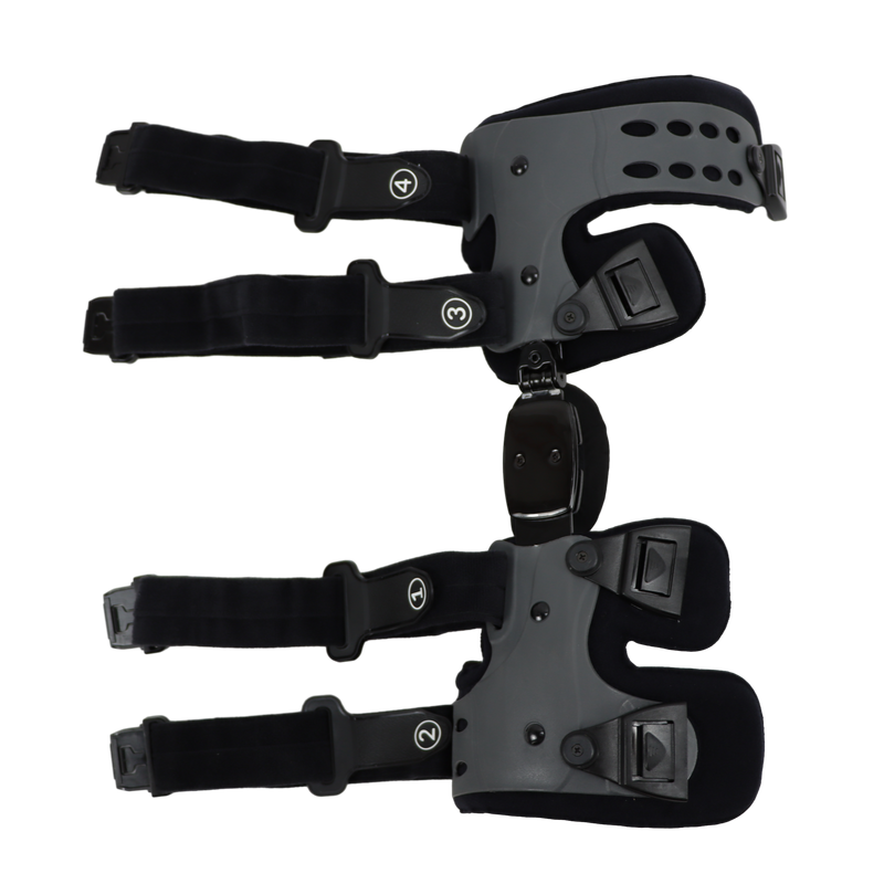 Adjustable Knee Brace – KneeEase-Black - Left Leg-State of Style