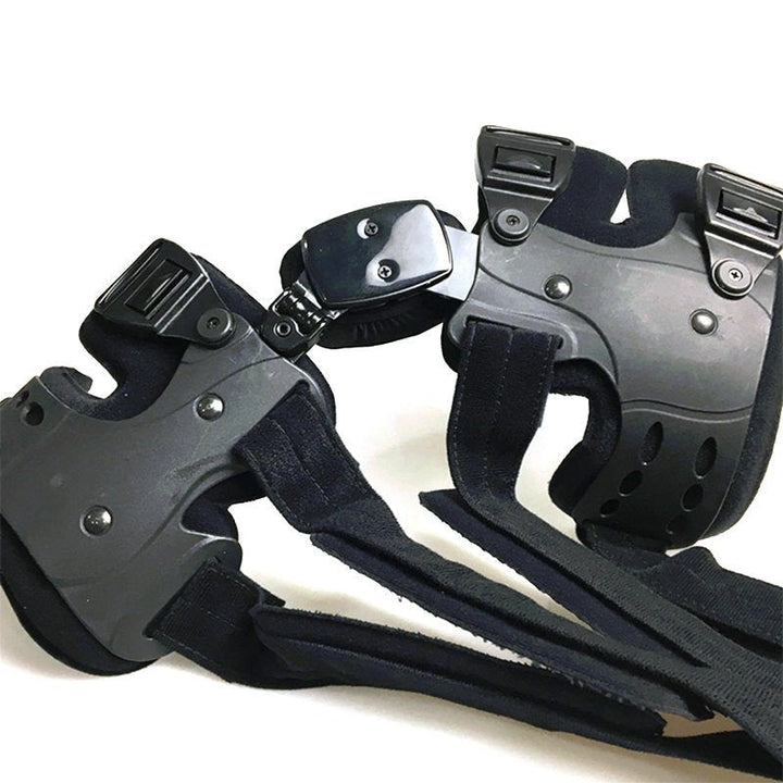 Adjustable Knee Brace – KneeEase-Black - Left Leg-State of Style