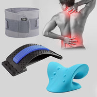 Adjustable Lumbar Support – CoreSupport-CoreSupport + Back Stretcher & Neck Support-L (100cm)-State of Style