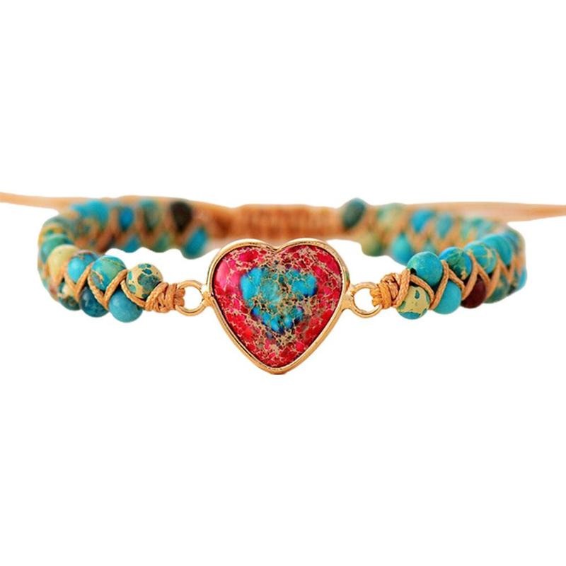 Adjustable Magical Boho Charm Bracelet-Red-State of Style