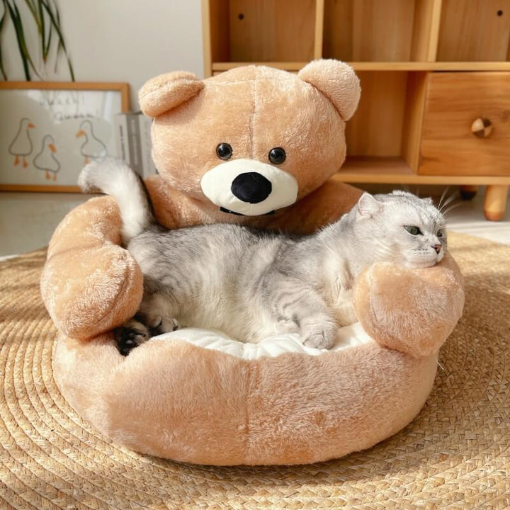 Adjustable SnuggleBear - The Ultimate Comfort for Your Pet-S-Khaki-State of Style