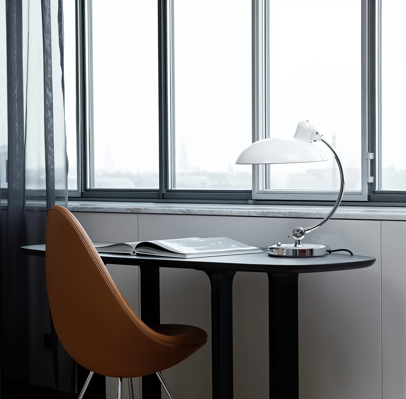 Adjustable Vintage Iron Desk Lamp – Virella-Black-State of Style