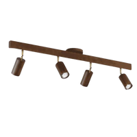 Adjustable Wooden Ceiling Spotlight - EcoLux-1-Warm White-White Oak-State of Style