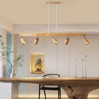 Adjustable Wooden Ceiling Spotlight - EcoLux-White Oak-1-Warm Wit-State of Style