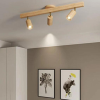 Adjustable Wooden Ceiling Spotlight - EcoLux-White Oak-1-Warm Wit-State of Style