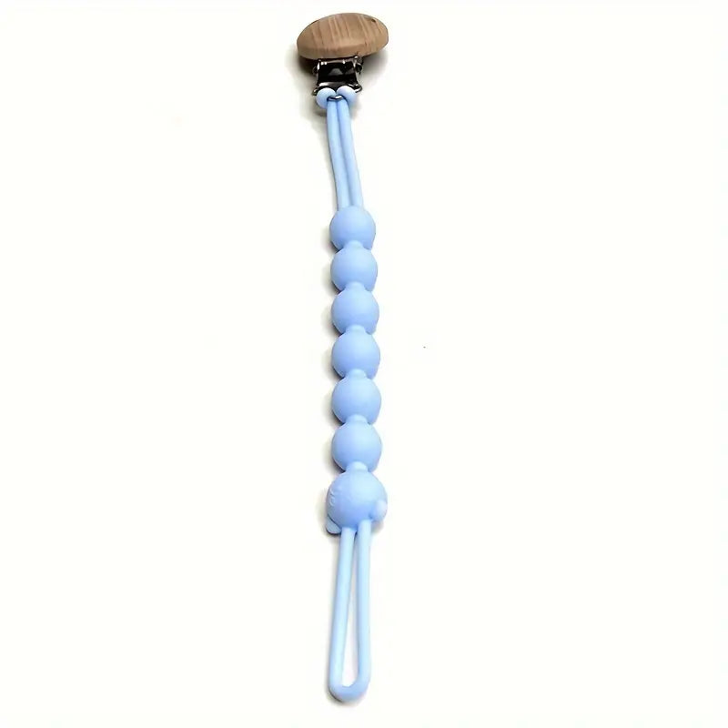 Adorable Bear Pacifier Chain - TeddyClip-Light Blue-State of Style