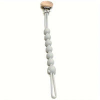 Adorable Bear Pacifier Chain - TeddyClip-Light Grey-State of Style
