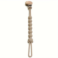 Adorable Bear Pacifier Chain - TeddyClip-Tan-State of Style