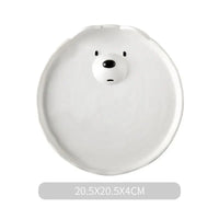 Adorable Polar Bear Ceramic Dinnerware Set - PolarJoy-Mug: 240ml-State of Style