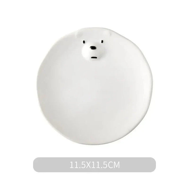 Adorable Polar Bear Ceramic Dinnerware Set - PolarJoy-Mug: 240ml-State of Style