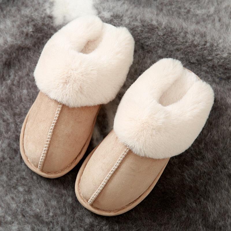 AdriansSlippers – Women's House Slippers-Khaki-5.0 - 6.0-State of Style