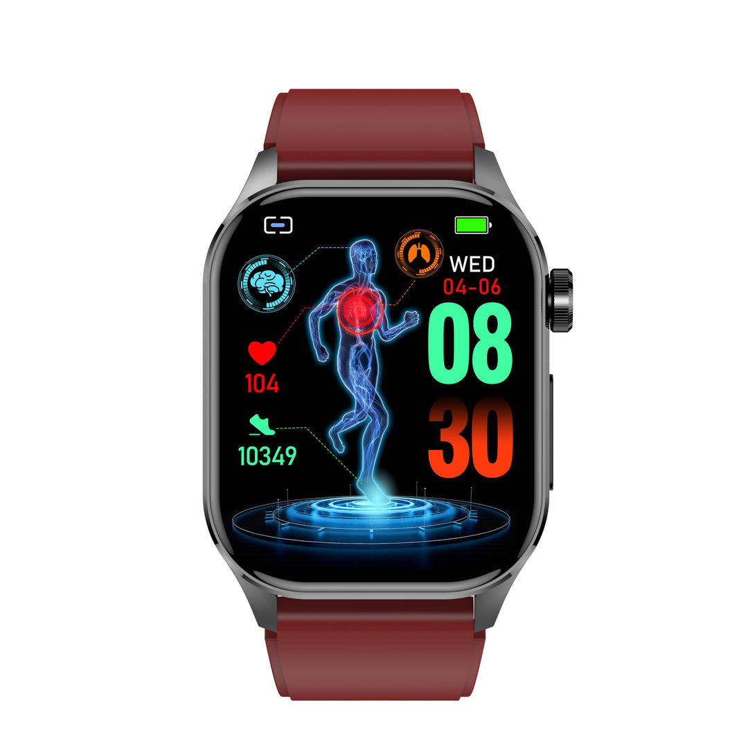 Advanced Health & Fitness Smartwatch - VitaSense-Brown-State of Style