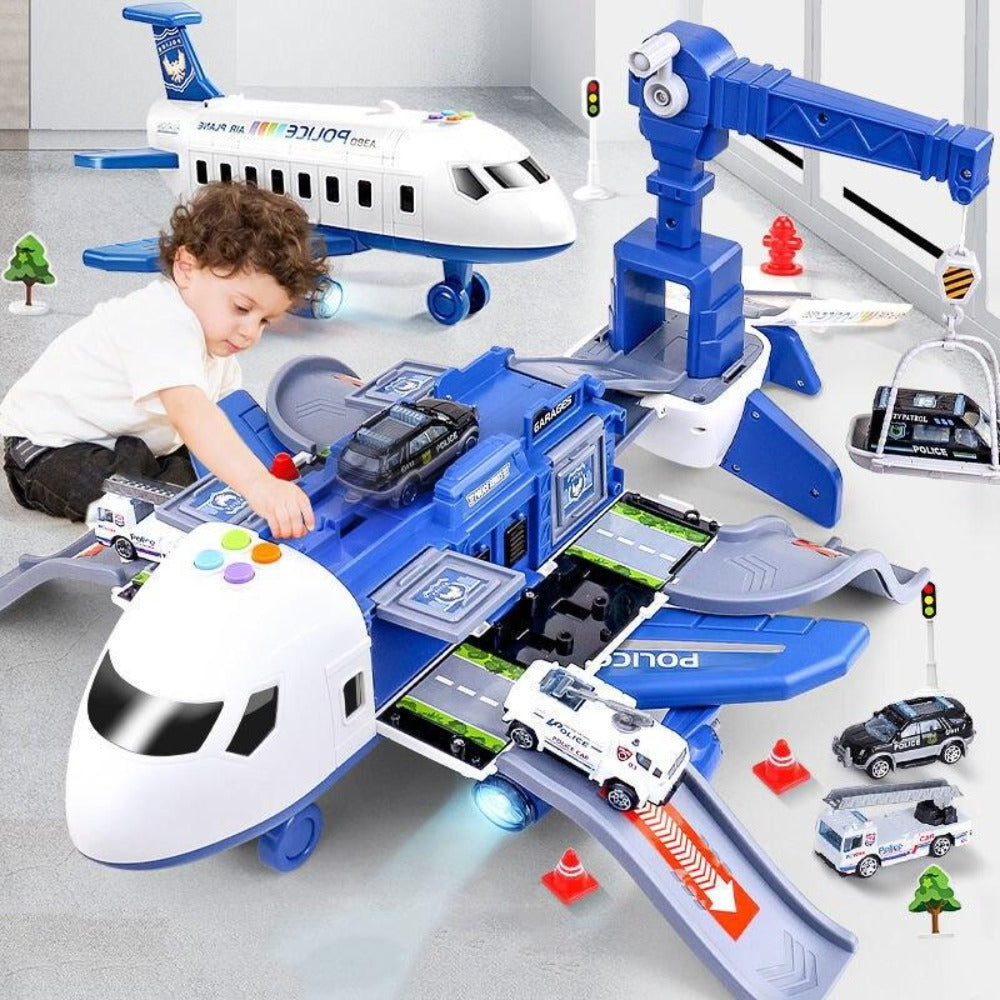 Adventurous Airplane Playset – SkySurge-Police set-State of Style