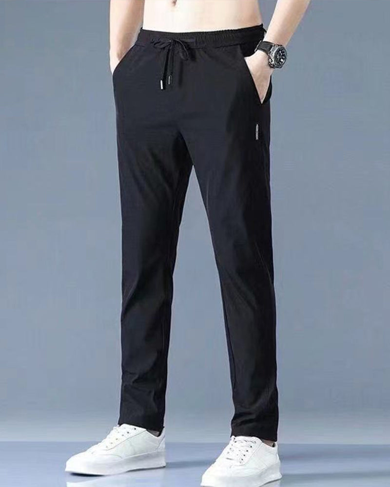 AeroFlex Pants: Quick-Drying, Stretch Comfort-Black-M-State of Style