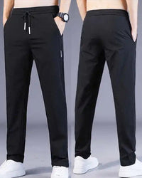 AeroFlex Pants: Quick-Drying, Stretch Comfort-Dark Blue-M-State of Style