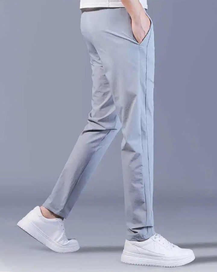 AeroFlex Pants: Quick-Drying, Stretch Comfort-Dark Blue-M-State of Style