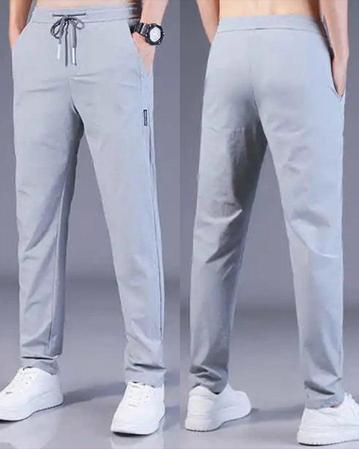 AeroFlex Pants: Quick-Drying, Stretch Comfort-Dark Blue-M-State of Style
