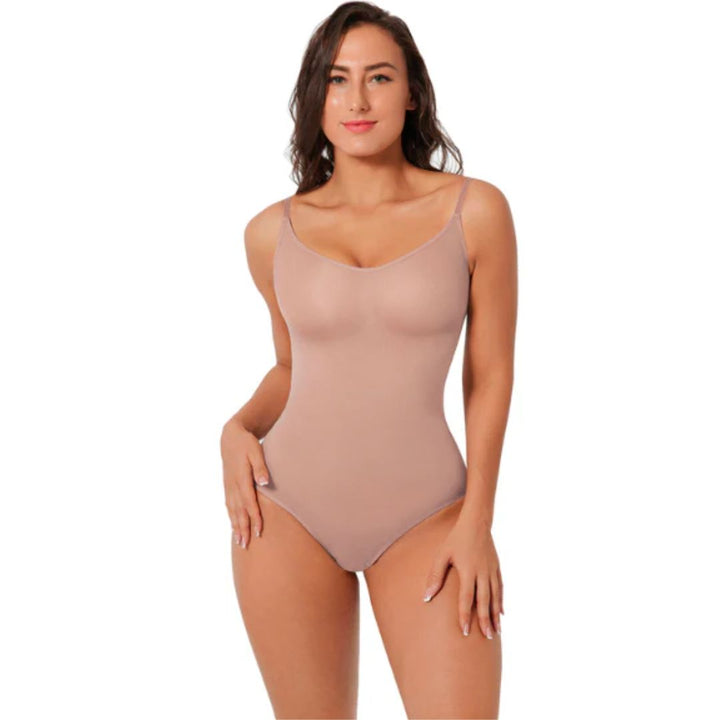 Aimee Sculpting BodySuit-Natural-S-State of Style