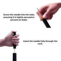 Air Pressure Wine Opener - CorkEase-Gold-State of Style