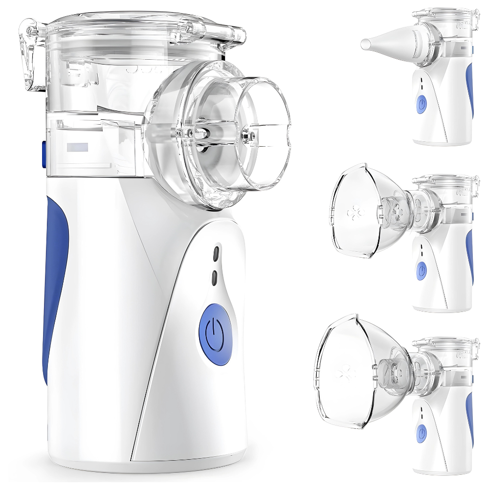 AirEase Ultrasonic Nebuliser for Mobile Inhalation-State of Style