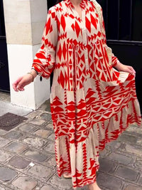 Airy maxi dress – Emilia-Blue-S-State of Style
