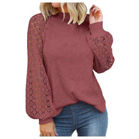 AlexasShirt I Loose sweater for women-Blue-S-State of Style