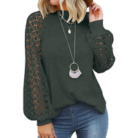 AlexasShirt I Loose sweater for women-Blue-S-State of Style