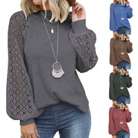 AlexasShirt I Loose sweater for women-Blue-S-State of Style