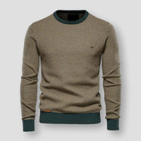 AlfiesShirt – Men's Knit Pullover-Beige-XS-State of Style