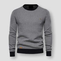 AlfiesShirt – Men's Knit Pullover-Grey-XS-State of Style