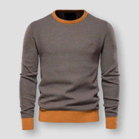 AlfiesShirt – Men's Knit Pullover-Orange-XS-State of Style