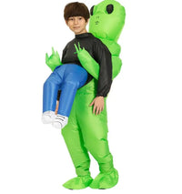 Alien Costume for Kids and Adults - Cosmo-Green-120CM - 150CM-State of Style