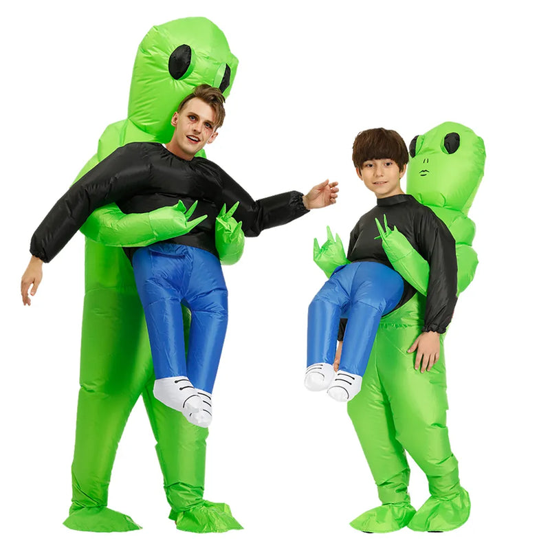 Alien Costume for Kids and Adults - Cosmo-Green-150CM -200CM-State of Style