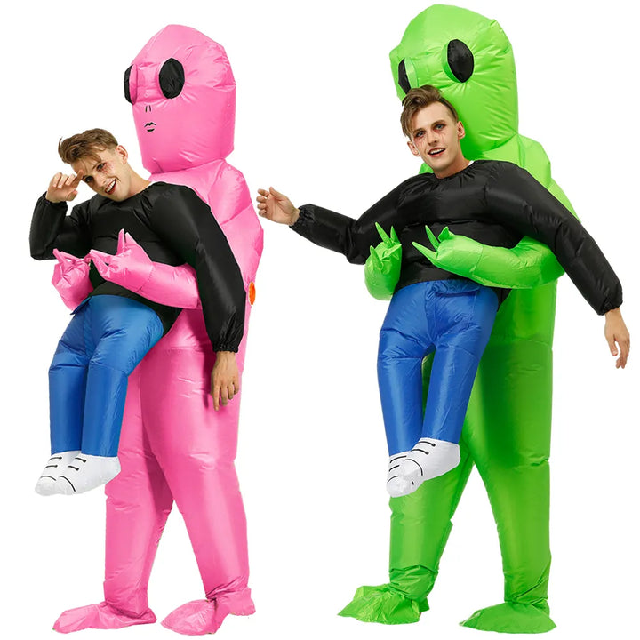 Alien Costume for Kids and Adults - Cosmo-Green-150CM -200CM-State of Style