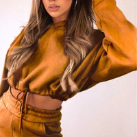 AlinasSuit – 2-Piece Tracksuit for Women-Brown-S-State of Style