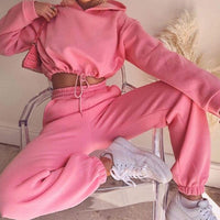AlinasSuit – 2-Piece Tracksuit for Women-Pink-S-State of Style