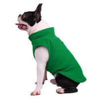 All-Season Dog Jacket - ArcticFleece-Green-S-State of Style