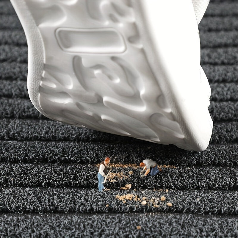 All-Season Door Mat for Indoor and Outdoor Use - WeatherGuard Pro-Grey-50cmx80cm-State of Style