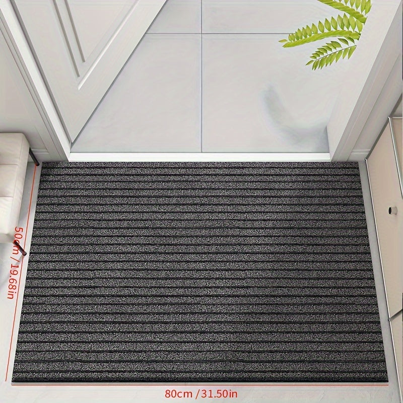 All-Season Door Mat for Indoor and Outdoor Use - WeatherGuard Pro-Grey-50cmx80cm-State of Style