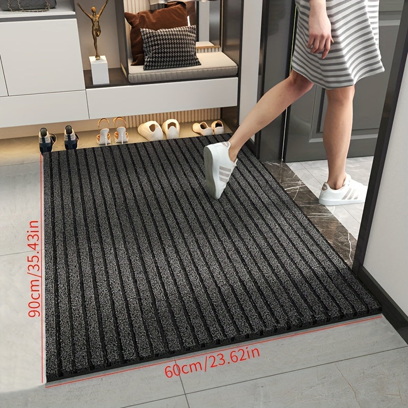 All-Season Door Mat for Indoor and Outdoor Use - WeatherGuard Pro-Grey-50cmx80cm-State of Style
