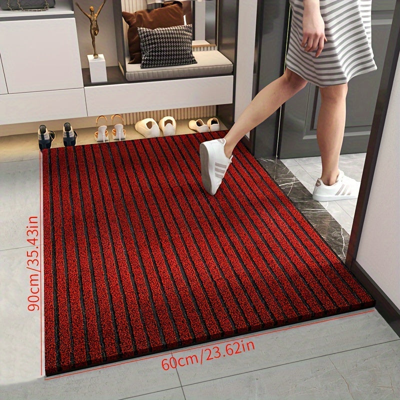 All-Season Door Mat for Indoor and Outdoor Use - WeatherGuard Pro-Grey-50cmx80cm-State of Style