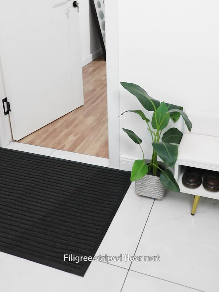 All-Season Door Mat for Indoor and Outdoor Use - WeatherGuard Pro-Grey-50cmx80cm-State of Style