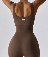 All-Season Women's Fitness Jumpsuit - Nova-Grey-S-State of Style