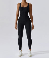 All-Season Women’s Fitness Jumpsuit – Nova-Grey-S-State of Style